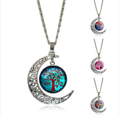 Silver Moon Pendant