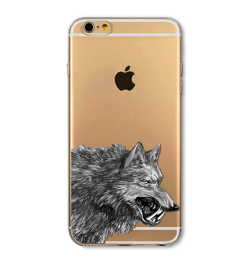 iPhone 6 Cute Animal Painted Cases