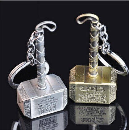 2 Thor Hammer (Mjolnir) KeyChains