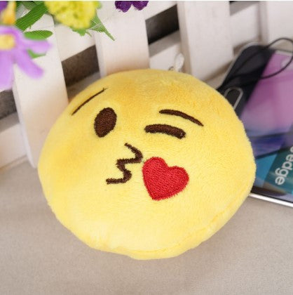 Cute Emoji Stuffed Keychains