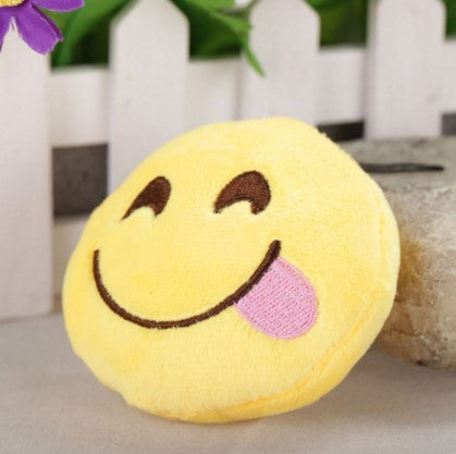 Cute Emoji Stuffed Keychains