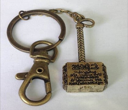 2 Thor Hammer (Mjolnir) KeyChains