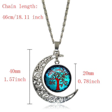 Silver Moon Pendant