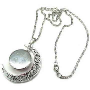 Silver Moon Pendant