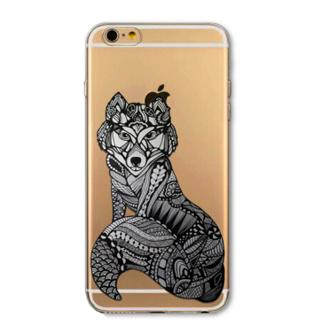 iPhone 6 Cute Animal Painted Cases
